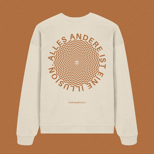 ILLUSION | Organic Oversize Sweatshirt