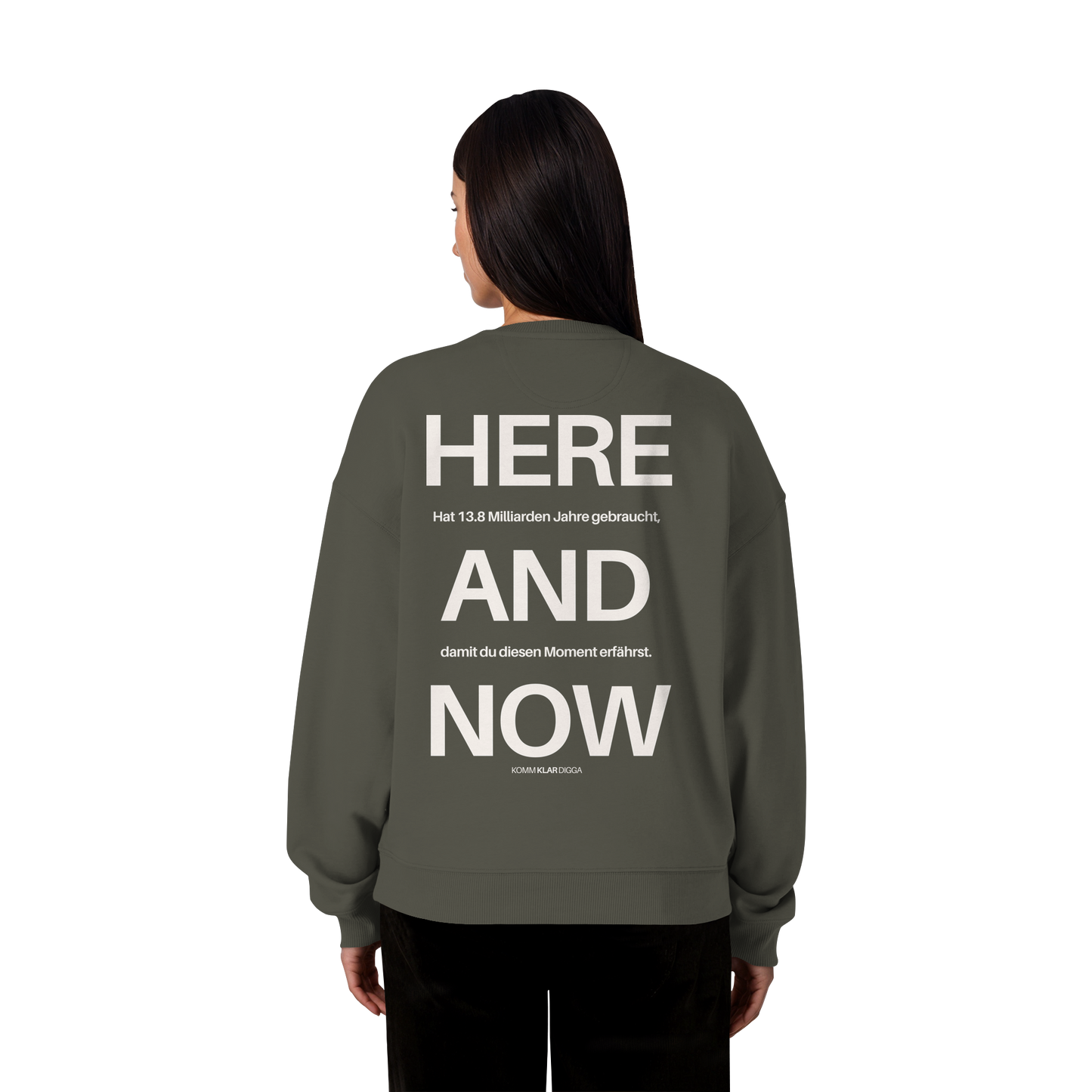 HERE & NOW | Organic Oversize Sweatshirt