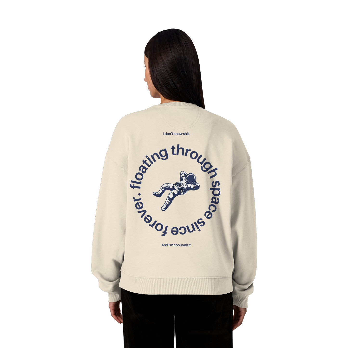 FLOATING | Organic Oversize Sweatshirt