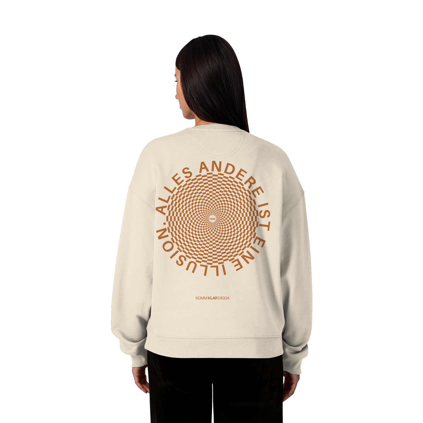 ILLUSION | Organic Oversize Sweatshirt
