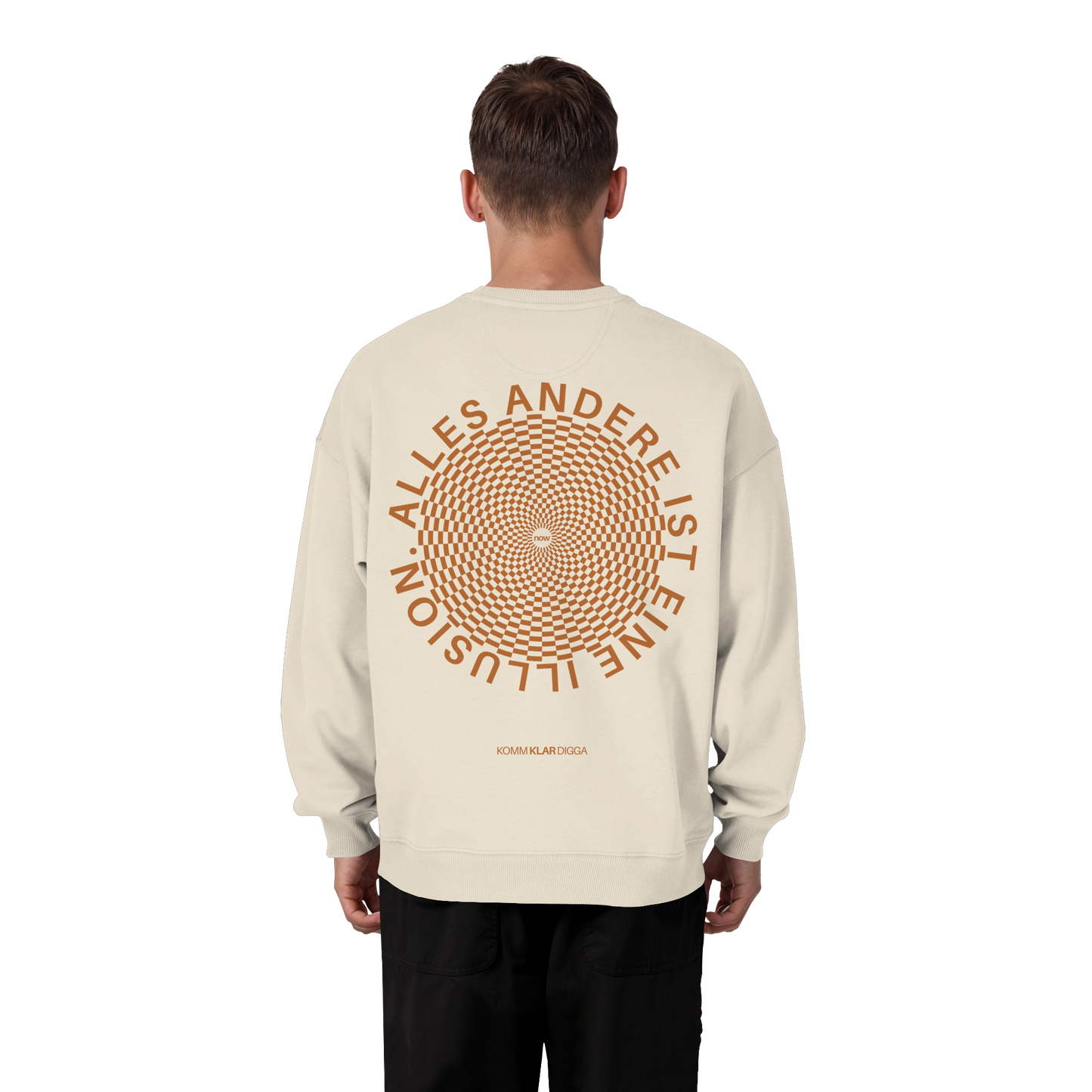ILLUSION | Organic Oversize Sweatshirt